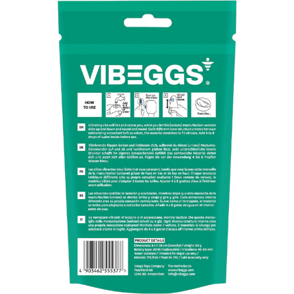 Vibeggs Ribs Delight Vibrerende Masturbatie Sleeve Wit – Pocket Pussy