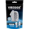 Vibeggs Blow Misty |  Vibrerende Masturbatie Sleeve  | Wit