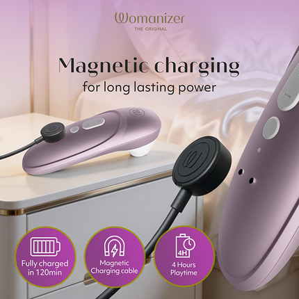 Womanizer PRO Luchtdruk Vibrator Paars – Premium Clitoris Stimulator