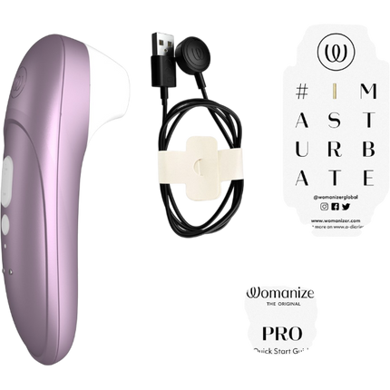 Womanizer PRO Luchtdruk Vibrator Paars – Premium Clitoris Stimulator